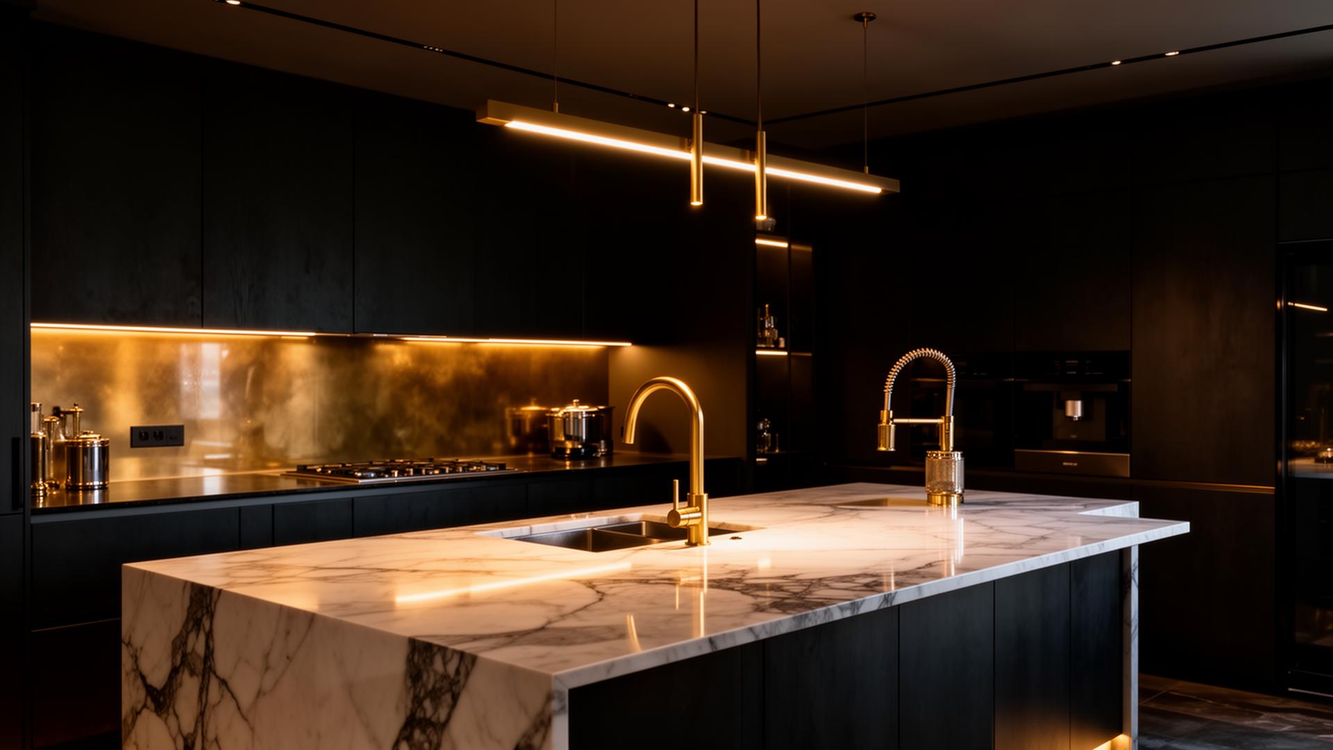 Modern luxury kitchen renovation